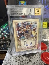 2017 Topps Gypsy Queen Aaron Judge #GQA-AJ On Card Auto Rookie RC BGS 9 MINT