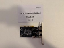 LaCie 4-Port PCI FireWire 400 Adapter Card - 3 External 1 Internal Ports