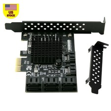 8 Port SATA 3.0 PCI Express Expansion Card PCI-E Controller 6G Adapter for HDD