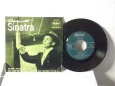 Frank Sinatra,Cap. EAP 1-629"Session With Sinatra"US,7" EP with P/C,1958 jazz,M-