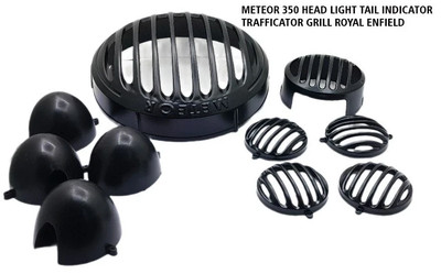 Scheinwerfer Blinker Park- & Rücklichtgrill Set passend für Enfield Meteor 350