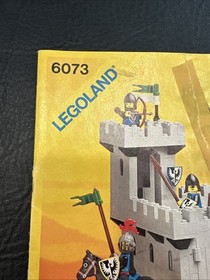 Lego Castle Black Knight's Castle (6073) Instruction Booklet Only Vintage 1984
