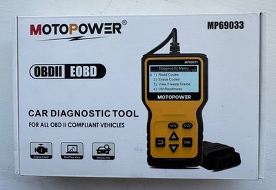 MOTOPOWER MP69033 Car OBD2 Scanner Code Reader Engine Fault Scanner