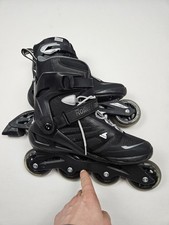 Rollerblade Inline Skates Mens 9 Zetrablade 80 mm Max Wheels Black