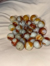 Vintage Lot Of Marbles 30 Believed To Be Peltier But Unsure See Descrip 1
