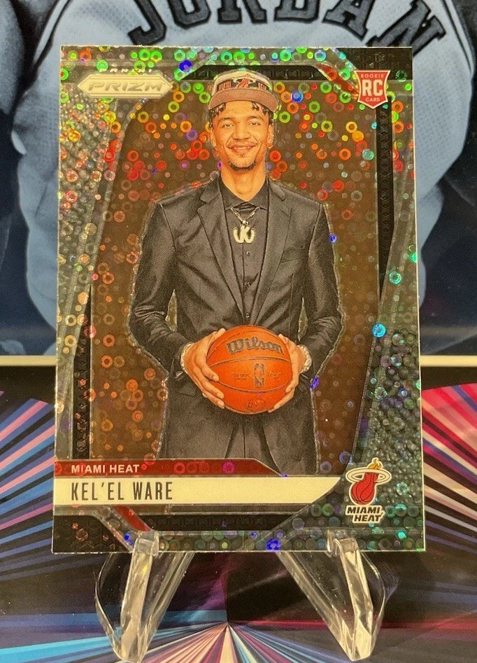 2024-25 Panini Prizm Kel'el Ware Rookie Variation #248 Fast Break RC Miami Heat