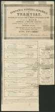 Spain: Compa&ntilde;ia General Espa&ntilde;ola de Tramvias, 125 peseta shares, 2nd series