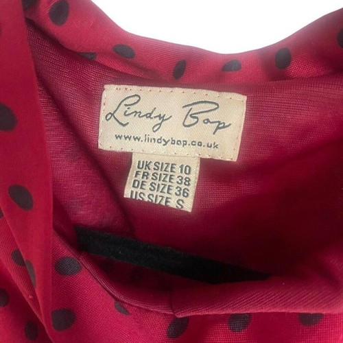 Vintage 50s 60s Swing Retro Rockabilly Dress Polka Dot Festival Party Dress - Picture 6 of 6