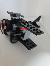 Lego 5928 Bi-wing Baron- Incomplete No Box, Manual Missing Wing And Grey Piece