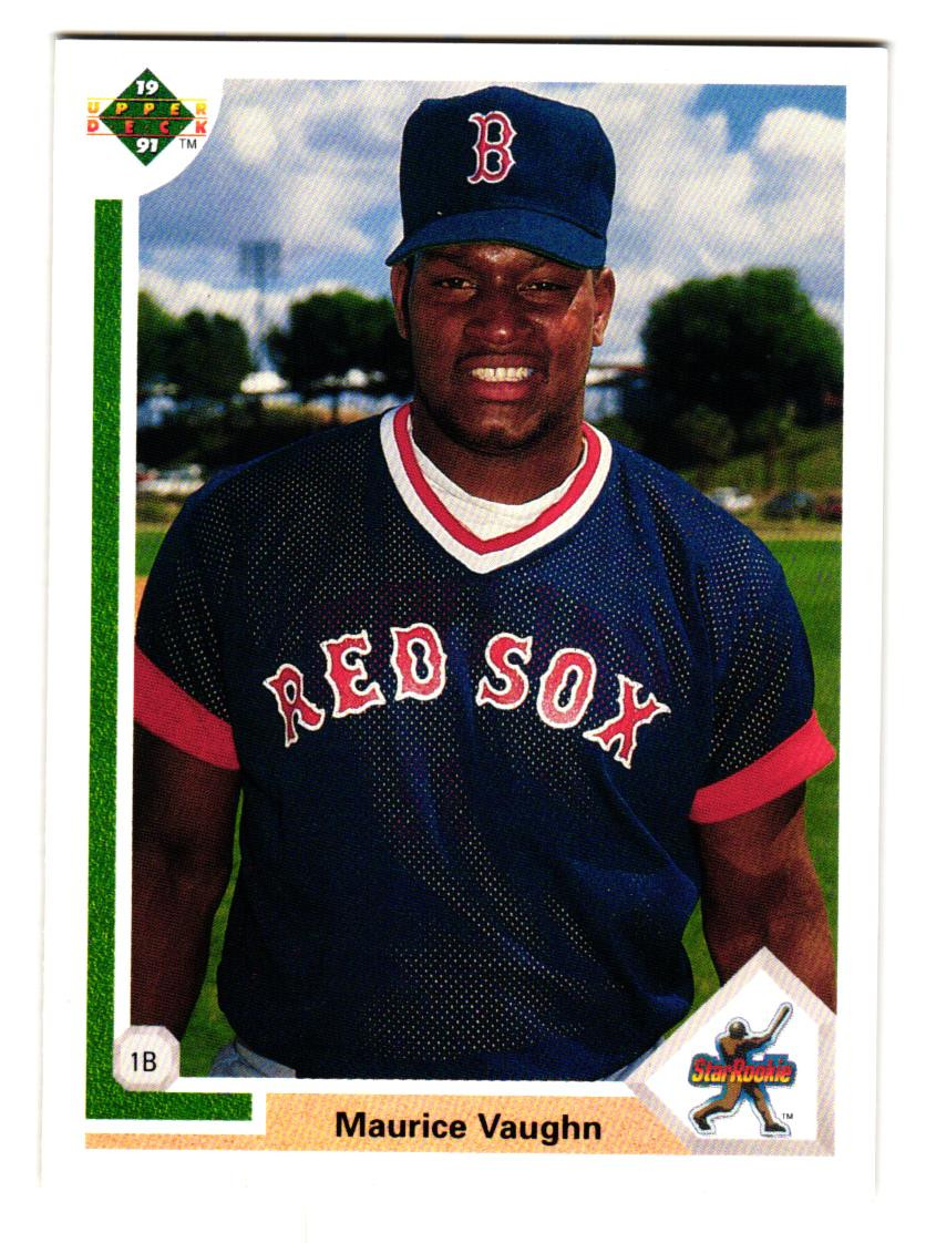 1991 Upper Deck - Star Rookie Mo Vaughn #5 (RC) Boston Red Sox MVP