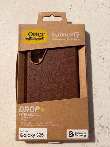 OtterBox Samsung Galaxy S25+ Symmetry Series Cactus Leather - Rich Adobe Brown - Photo 4 sur 4