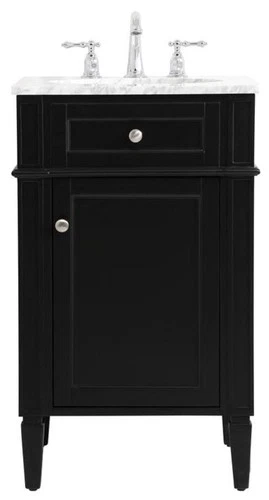 Elegant Lighting VF12521 Park Avenue 20" - Black - Picture 1 of 12