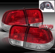 96 97 98 Honda Civic 4dr Jdm Tail Lights Redclear 1996