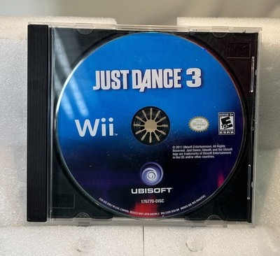 Just Dance 3 (Nintendo Wii, 2011) *DISC ONLY* W/ Generic Case, Tested Working