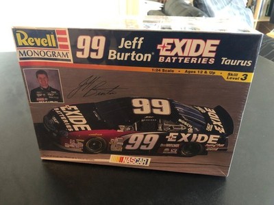 Revell Monogram NASCAR 99 Exide Batteries Ford Taurus 1/25 New, Factory Sealed