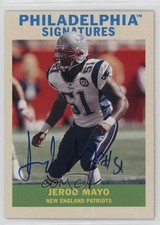 2009 Upper Deck Philadelphia Signatures Jerod Mayo #PS-JM Auto 9p5