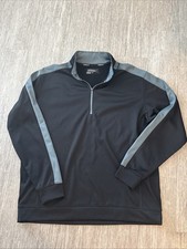 Nike Golf Therma-Fit Tour Performance 1/4 Zip Pullover Black Large