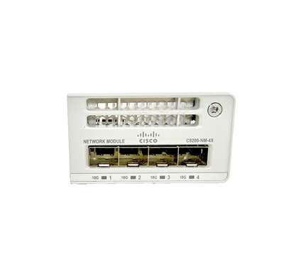 Genuine Cisco C9200-NM-4X Catalyst 9200 Series 4 x 10GE SFP+ Network Module