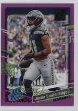 2023 Panini Clearly Donruss Rated Rookie Purple /199 Jaxon Smith-Njigba #67 1sj2