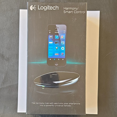 Logitech Harmony Smart Control Smart Remote w/ Hub Wireless Black 915-000194