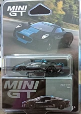Diecast Mini GT 1:64 Model Car Jaguar C-X75 Black #1070 + free gift MUST OWN