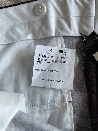 NWT Harley PAUL STUART MEN COTTON CORDUROY PANTS SIZE 30 - Picture 6 of 10