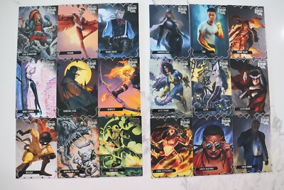 2023 Fleer Marvel Ultra Midnight Sons Complete Base Set #1