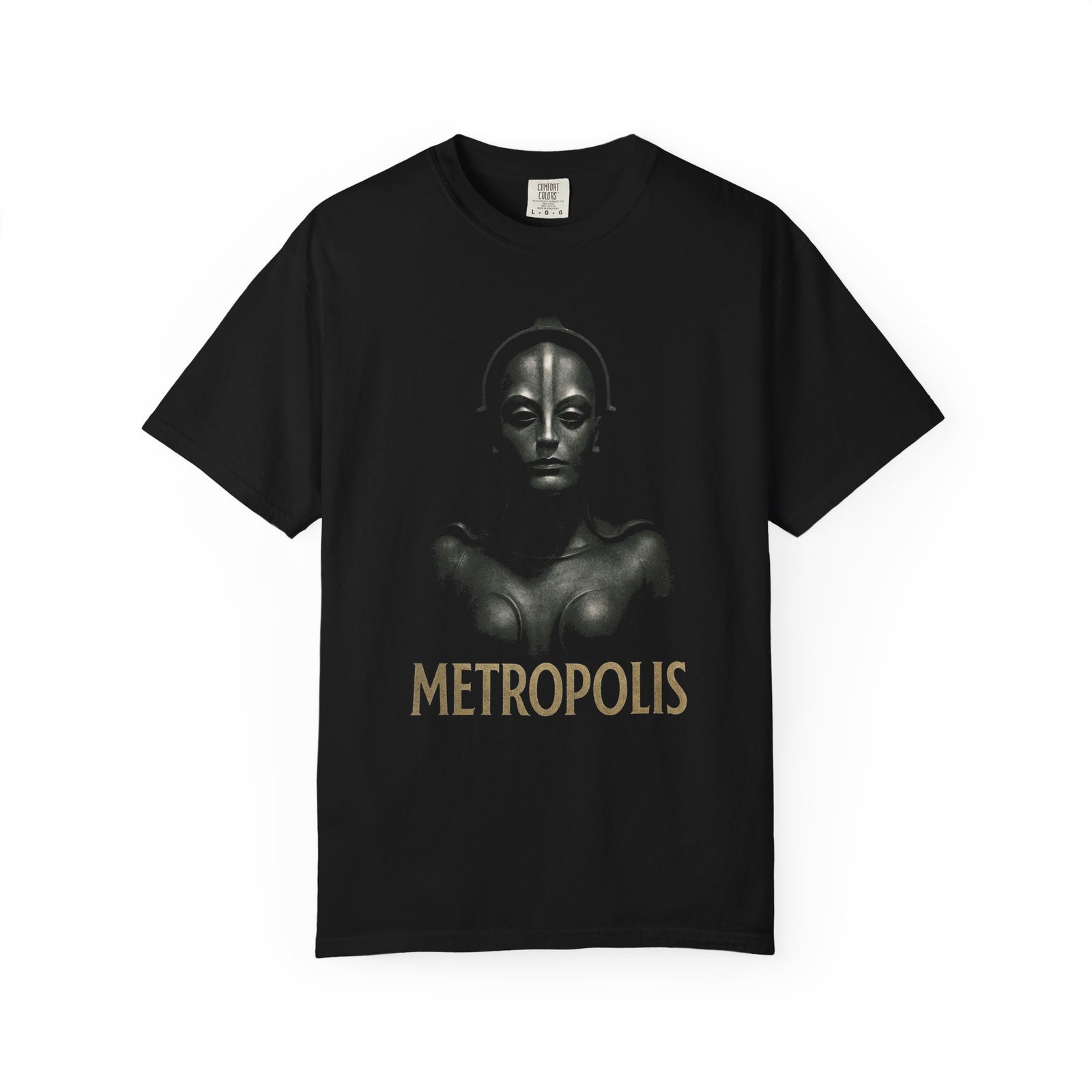 Camiseta Metropolis Película de Ciencia Ficción | Camiseta Robot de Cine Vintage S-4XL | Regalo AI