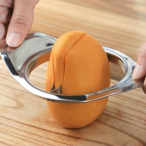 Mango Melon Slicer Cutter Stainless Steel Apple Fruit Cut Divider Kitchen Tools