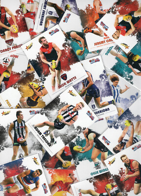 2017 AFL SELECT FOOTY STARS [NAB AUSKICK CARD] - BULK LOT TO COMPLETE YOUR SET