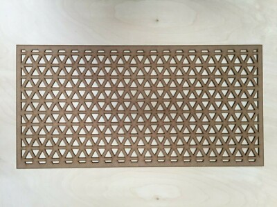 Heizkörperschrank Zierblende Heizkörpergitter MDF 3mm und 6mm Artikel V17