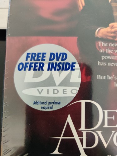 Devil's Advocate DVD RECALLED Version with Ex Nihilo Sculpture ULTRA RARE & OOP - Picture 5 of 11