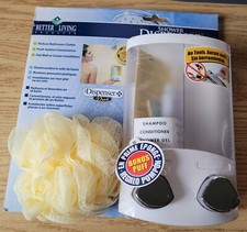 Better Living Products The Shower Dispenser Duo Bonus Puff