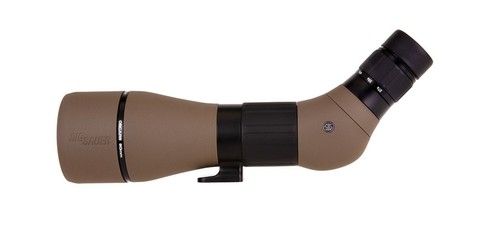 Sig Sauer #SOO82001 OSCAR8 27-55x80 HDX Angled Spotting Scope, Flat Dark Earth - Picture 5 of 9