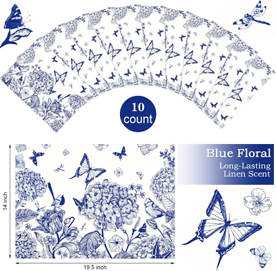 10 Sheets Drawer Liners for Dresser Scented Drawer Liners Drawer Paper Liner  Non | eBay