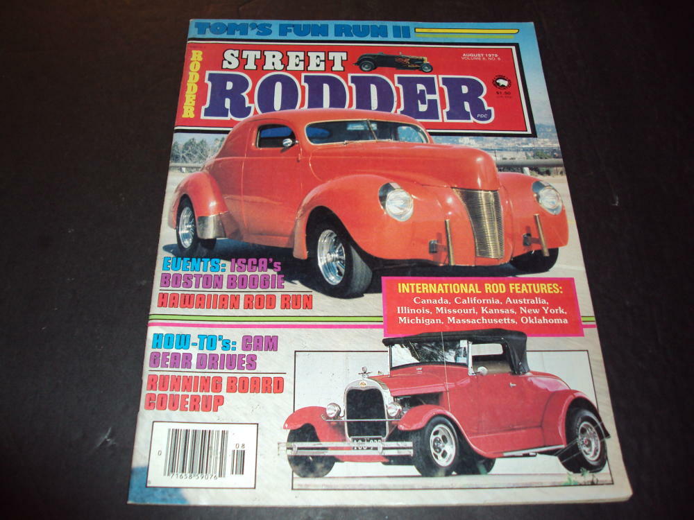 Street Rodder Aug 1979 How-To's: Cam Gear Drives ID:47010