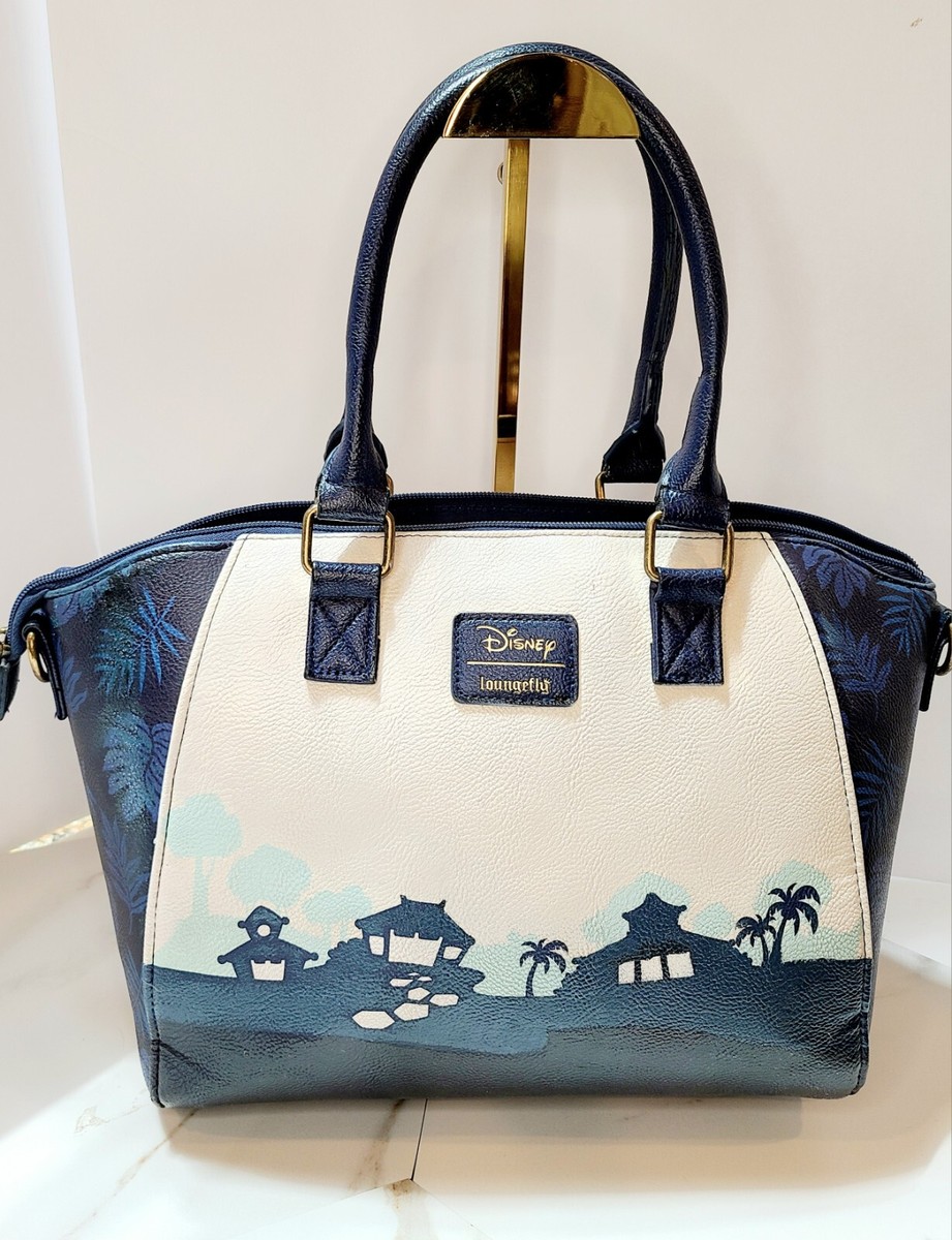 Loungefly Disney Lilo and Stitch with Scrump Blue Crossbody  display picture 3