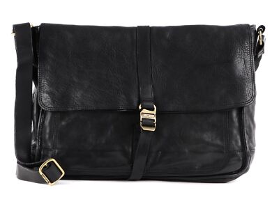 CAMPOMAGGI Crossbody Bag L Umhängetasche Tasche Nero