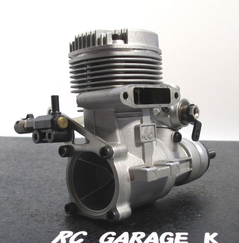 O.S. MAX-46AX (15480) 2 stroke glow engine for R/C airplane, used f/s - Picture 11 of 24