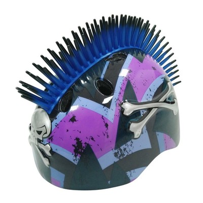 kids mohawk bike helmet