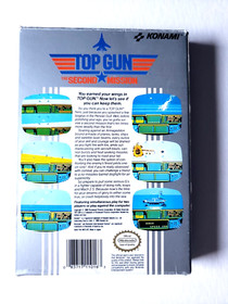 Top Gun: The Second Mission(Nintendo Entertainment System, 1990)NES CIB Complete