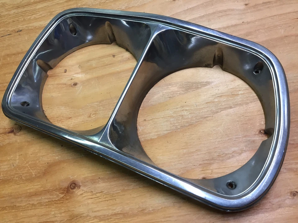 1973 74 75 76 GRAN TORINO FORD CHROME LH 头灯饰边饰边 D3OB-13064-A — 第 2/3 张图片