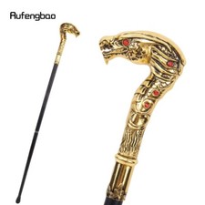 Vintage Gold Snake Designer Handle Antique Style Victorian Cane Walking Stick