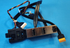 HP ProDesk 280 G2 MT Desktop Power Switch Button USB Audio Front IO Panel Cables