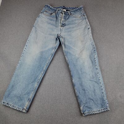 Basic Editions Jeans Men's Size 34X30 Straight 100% Cotton Fleece Lining Warm