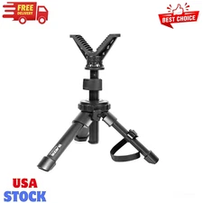 Tactical Compact Rapid Shooting Rest - Adjustable Height Rifle Tripod with 36...