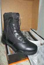 NEW Size 12 Mens Magnum Black Leather Classic Combat Boots Hi-Tec DX Kliq NWO