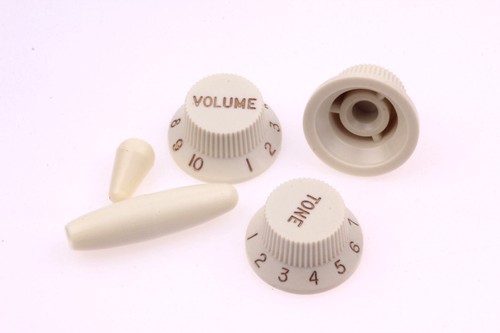 Kit de accesorios para Strat® color ""verde claro vintage"" - cubiertas/perillas/puntas de interruptor - Imagen 2 de 5