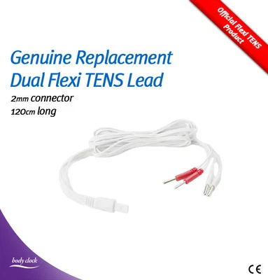 BODY CLOCK HEALTH CARE LTD Lead 120cm for the Body Clock Flexi & Easy TENS (Dual lead) for 4 Electrodes