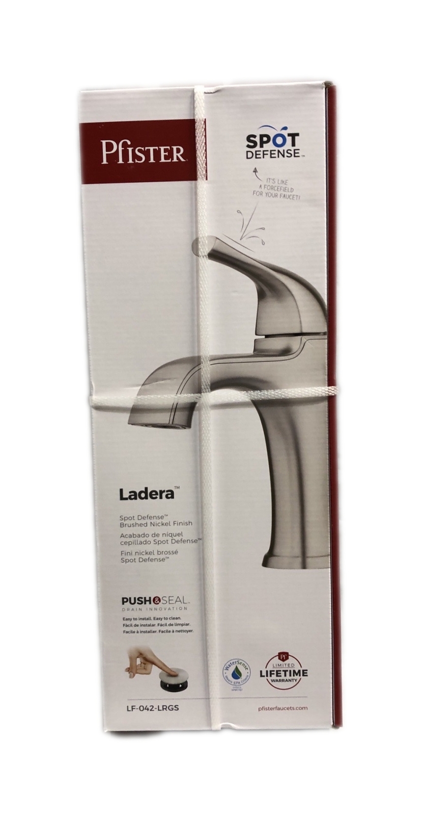 Pfister Ladera Single-Hole Single-Handle Bathroom Faucet Bru